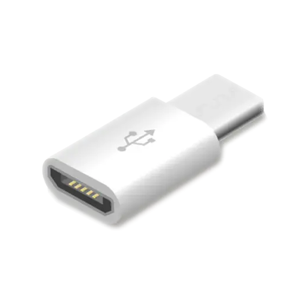 microUSB→Type-C変換アダプター（MCTC-B）