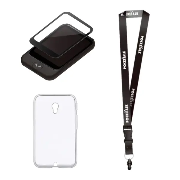 ポケトークS ポケトーク専用ポーチ付き ポケトークの公式アクセサリ・保証オプション