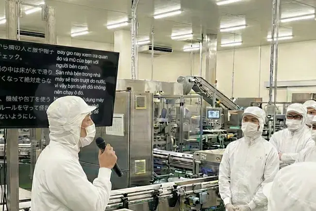 朝礼・安全教育