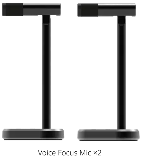 Voice Focus Mic ×2